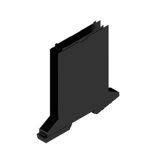 Base element Modular housing, Width 12.5 , IP20 in installed state, Plastic, black