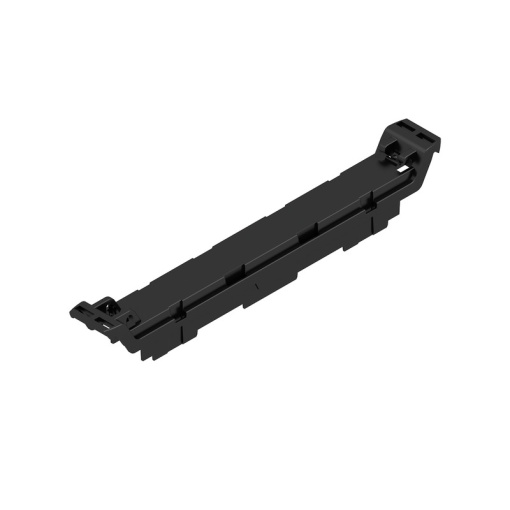 Front element Modular housing, Width 12.5 , IP20 in installed state, Plastic, black