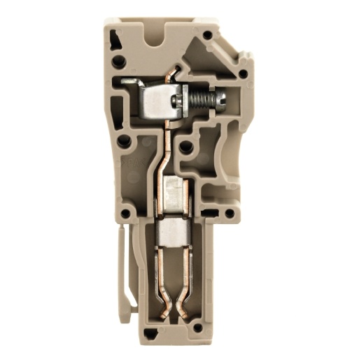 Plug terminal, Screw connection, 4 mm², 32 A, 800 V, Number of connections 1, Number of poles 1, Width 6.1 mm