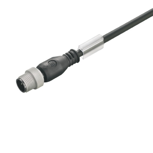 Sensor-actuator Cable, M12, Number of poles 5, 1.5 m, pin, straight, LED No, Shielded No