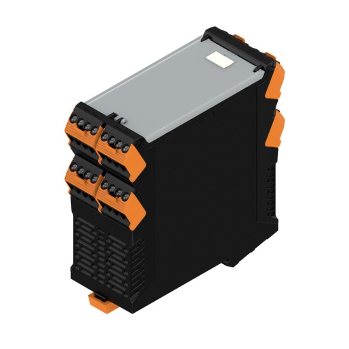 DIN rail housing Modular housing, Width 45 , IP20 in installed state, Plastic, black