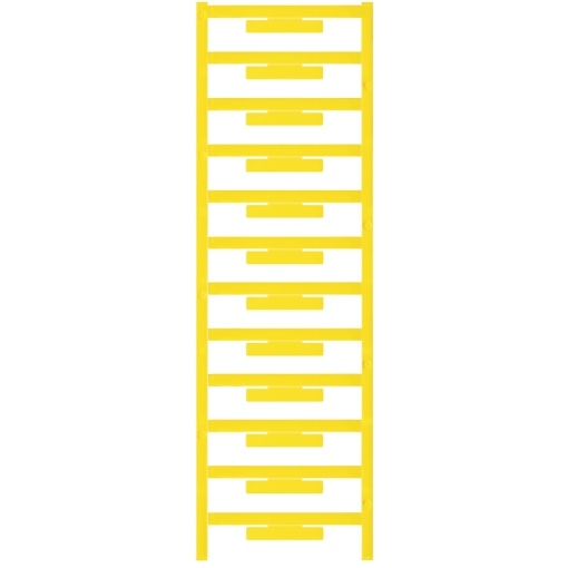 Terminal cover, yellow, Polyamide 66, Height 33.3 mm, Width 5 mm, Depth 11.74 mm, V-2