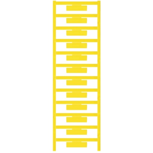 Terminal cover, yellow, Polyamide 66, Height 33.3 mm, Width 8 mm, Depth 11.74 mm, V-2