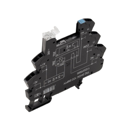Relay socket, IP20, 48 V UC 10 %, Rectifier, 1 CO contact , 10 A, Tension-clamp connection