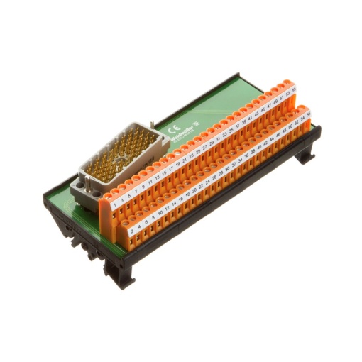 Interface module with terminal, connector, ELCO plug-in connector, 56-pole plug, LP2N 5.08mm, 32 P, Screw connection