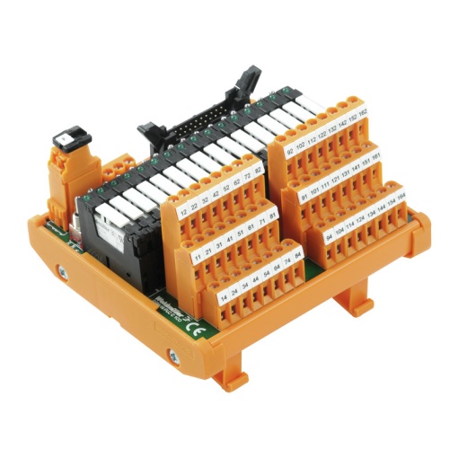 Interface module with relais, RSS, LL3R 5.08 mm, Screw connection, Plug-in connector in acc. with IEC60603-13  DIN41651, 20-pole plug, 24 V DC  10%,