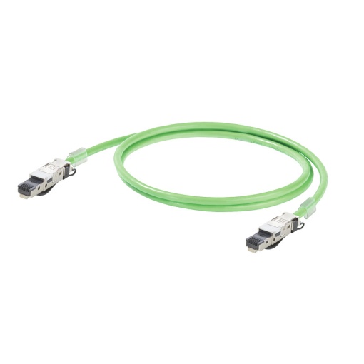 PROFINET Cable assembled, RJ45 IP 20, RJ45 IP 20, Number of poles 4, Length 8 m