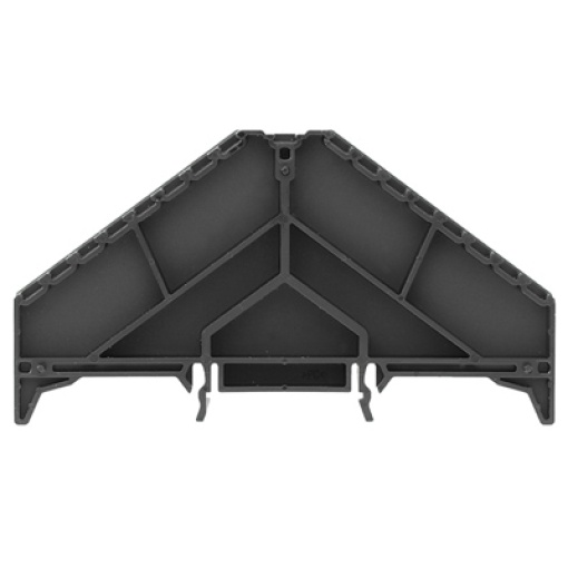 Marker holder terminal, P-series, Number of levels 8, TS 35 x 7.5, black