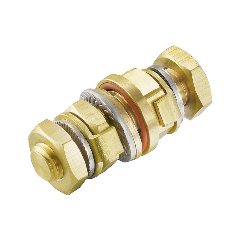 Earthing stud Housing, Klippon POK polyester empty enclosure, Miscellaneous, 12.3 x 12.3 x 42 mm, Stainless steel 1.4404 316L