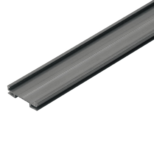 Bus profile rail Electronic housing, IP20 in installed state, Plastic, black