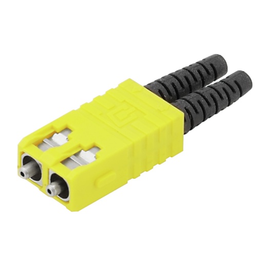 FO connector, IP20, Connection 1 SCRJ, Connection 2 Rapid connection system crimping, cutting, POF
