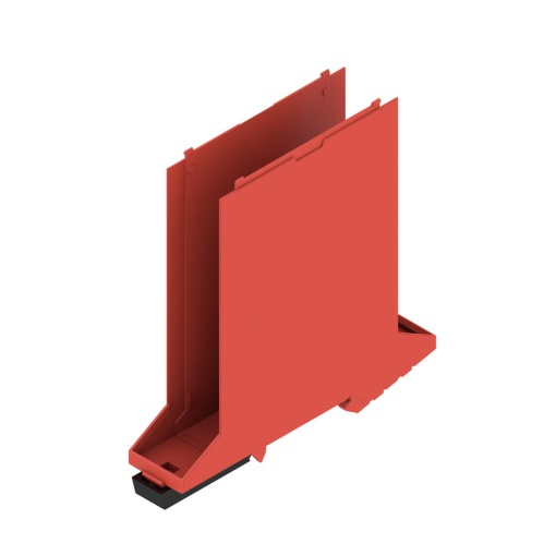 Base element Modular housing, Width 22.5 , IP20 in installed state, Plastic, red