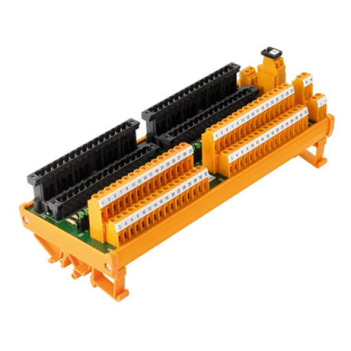 Interface module with relais, SLDV-THR 5.08, LED status display per channel green, Fuse per channel No