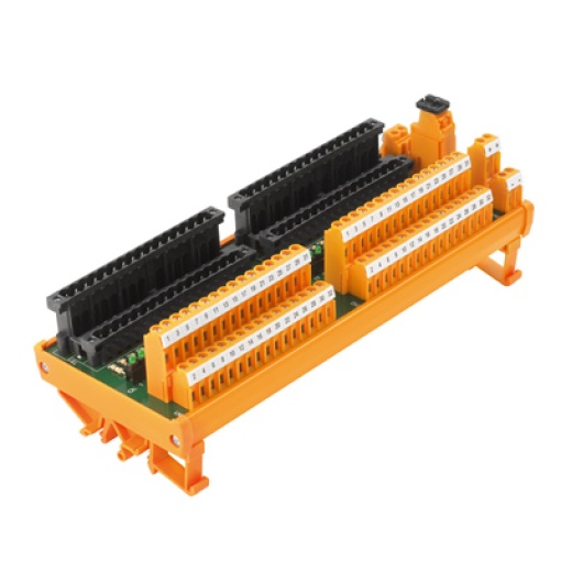Interface module with relais, LP2N 5.08mm, Screw connection, SLDV-THR 5.08, 64-pole, 1-wire, LED status display per channel green, Disconnection per 