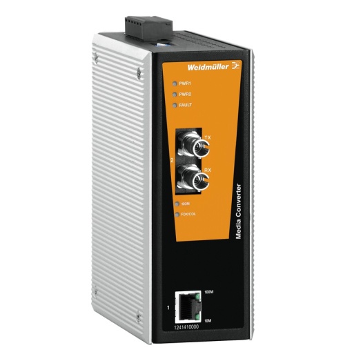 Media converter RJ45  FO, IP30