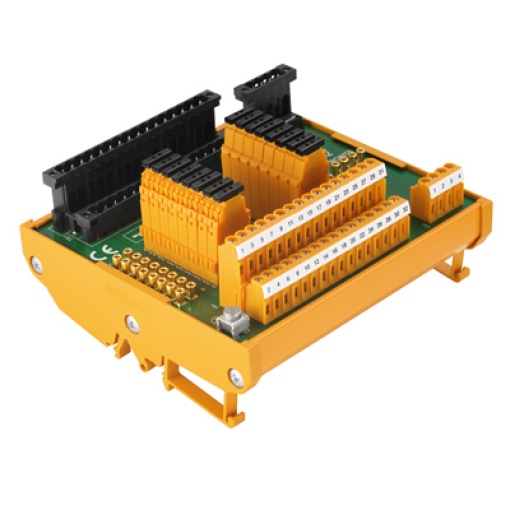 Interface module with terminal, connector, built-in, SLDV-THR 5.08, 32-pole female, Screw connection