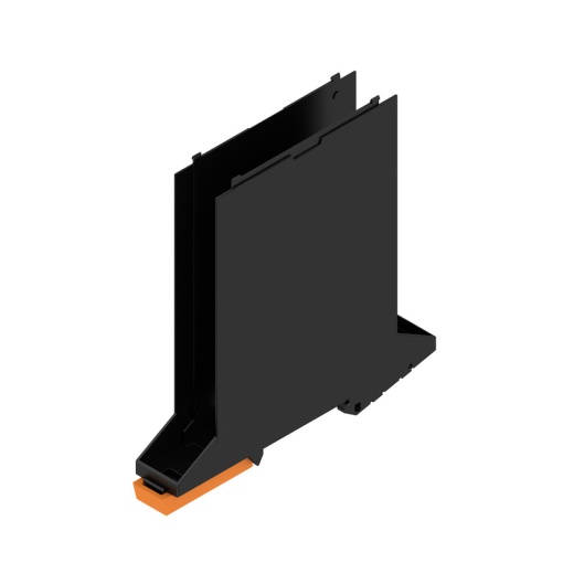 Base element Modular housing, Width 17.5 , IP20 in installed state, Plastic, black