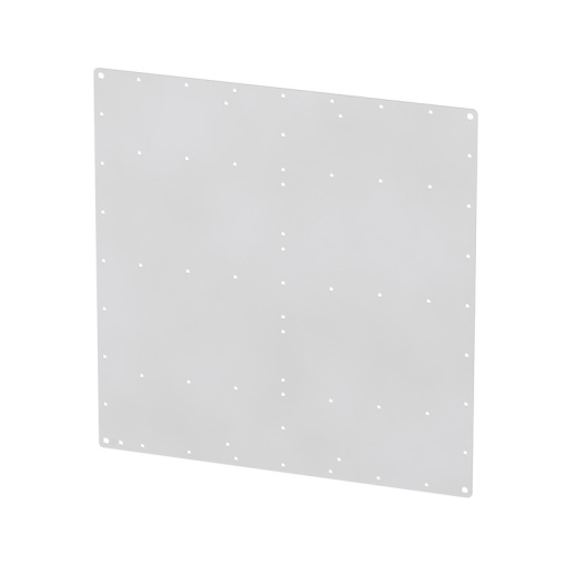 Mounting plate Housing, Klippon TB Terminal Box, prepunched, 419 x 425 x 1.5 mm, Stainless steel 1.4301 304, untreated, silver