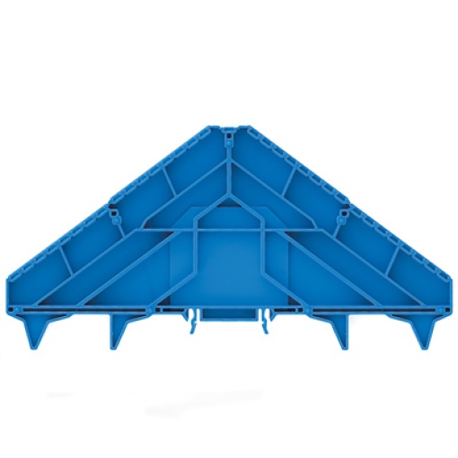 Marker holder terminal, P-series, Number of levels 16, TS 35 x 15, blue