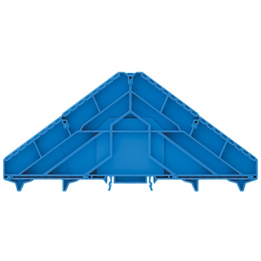 Marker holder terminal, P-series, Number of levels 16, TS 35 x 7.5, blue