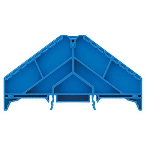 Marker holder terminal, P-series, Number of levels 8, TS 35 x 7.5, blue