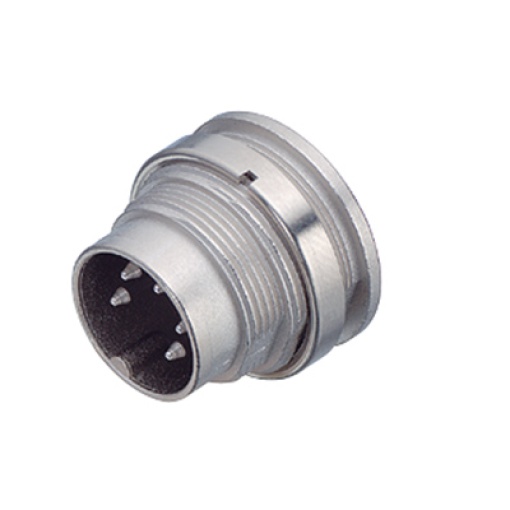 Circular plug connector, installation PCB connection system, M16, Number of poles 5, M 18