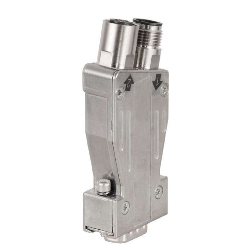 Sub-D connector, Outgoing elbow 180