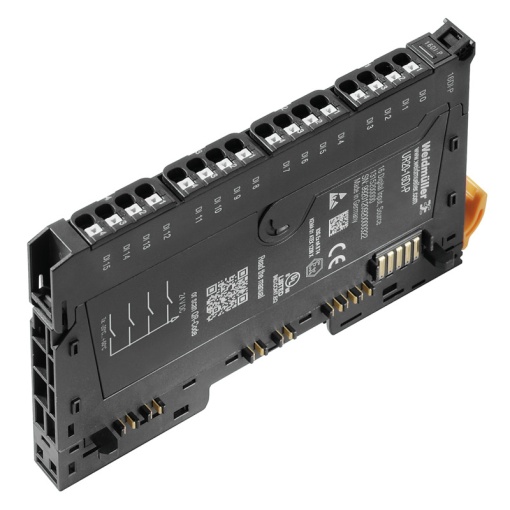 Digital input module IO, Digital input module, PUSH IN, 24 V DC 20 % -15 %, via the system bus, -20 C...60 C