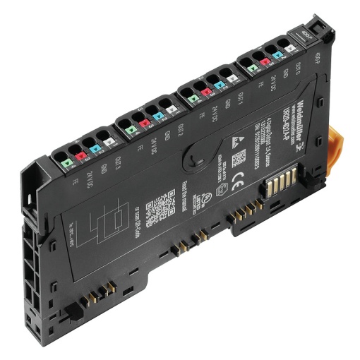 Digital output module IO, Digital output module, PUSH IN, 24 V DC 20 % -15 %, via the system bus, -20 C...60 C