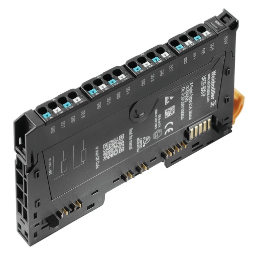Digital output module IO, Digital output module, PUSH IN, 24 V DC 20 % -15 %, via the system bus, -20 C...60 C
