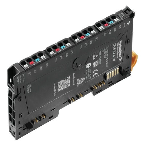 Digital input module IO, Digital input module, PUSH IN, 24 V DC 20 % -15 %, via the system bus, -20 C...60 C