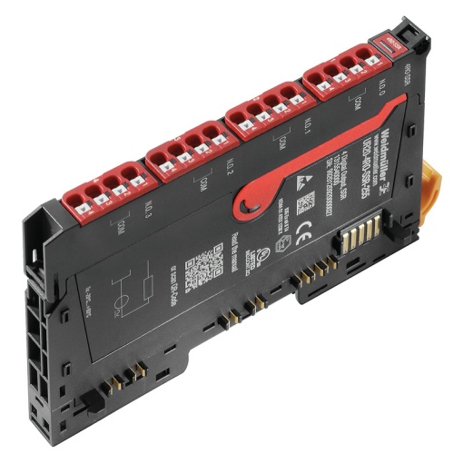 Digital output module IO, Digital output module, PUSH IN, 24 V DC 20 % -15 %, via the system bus, -20 C...60 C