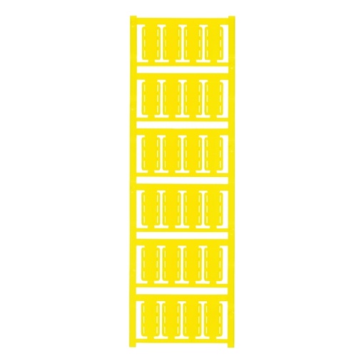 Cable coding system, yellow, Conductor O.D.7 - 40 mm, Polyamide 66, -50...120 C