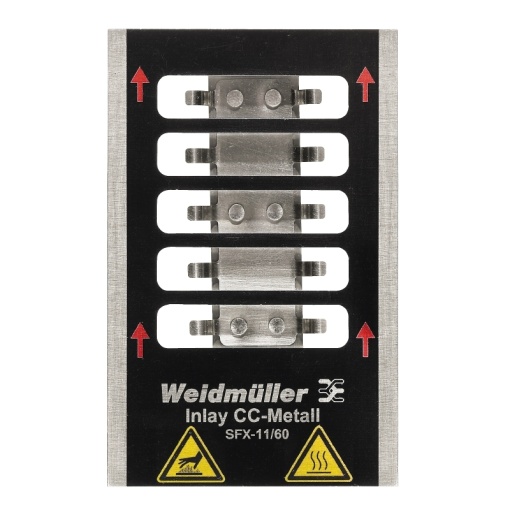 Inlay device marking, Marker type SFX-M 1160, Version Holder for 5 signs