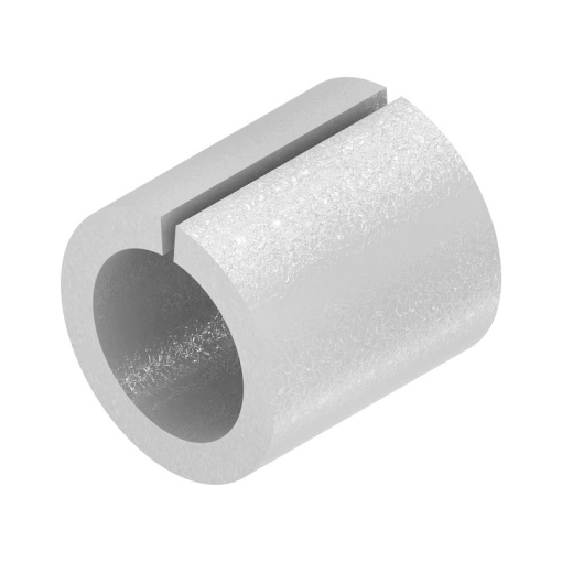 Connecting sleeve terminal, when screwed in, Width 4, Height 4 mm, Depth 4.2 mm, Number of poles 1, Copper