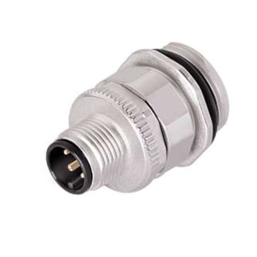 Sensor-actuator adaptor, Number of poles 5, Coding A-coded, M12, 60 V