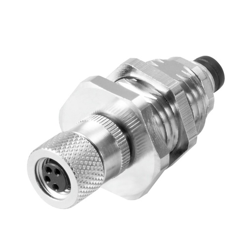 Sensor-actuator adaptor, Number of poles 3, Coding M8  none, M8 socket, M8 pin, 30 V
