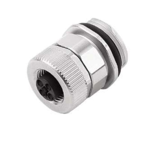 Sensor-actuator adaptor, Number of poles 4, Coding T-coded, M12, 60 V