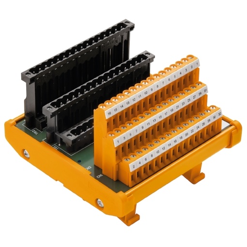Interface module with terminal, connector, built-in, SLDV-THR 5.08, 48-pole female, Screw connection
