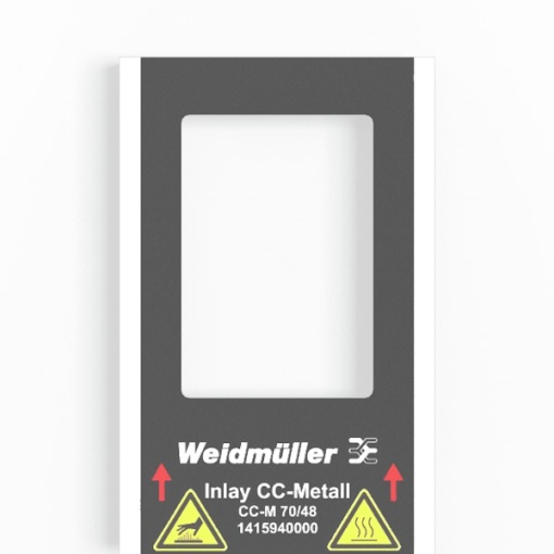 Inlay device marking, Marker type CC-M 7048, Version Holder for 3 signs