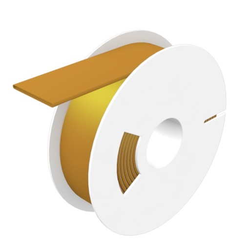 Cable coding system, yellow, Conductor O.D.12.7 - 25.4 mm, 10000, without, Polyolefine, -55...105 C