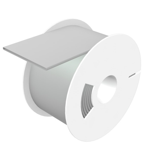 Cable coding system, white, Conductor O.D.25.4 - 50.8 mm, 10000, without, Polyolefine, -55...105 C