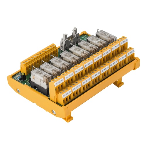 Interface module with relais, RCL, LL2N 5.08 mm, Screw connection, LP 5.08  plug-in connector in acc. with IEC60603-13  DIN41651, 10-pin, LL 5.08 mm