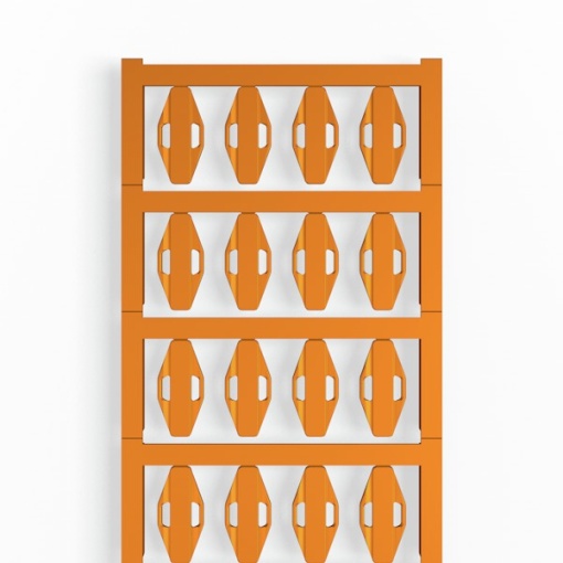 Cable coding system, orange, Conductor O.D.7 - 40 mm, Polyamide 66, -40...100 C