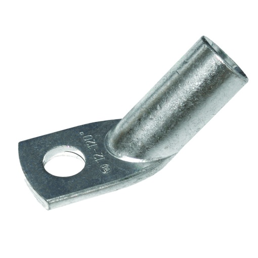 Standard tubular cable lug for CU-conductor, Euro series, 45, 10 mm², 10 mm²- 10 mm², M 5