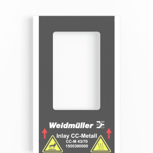 Inlay device marking, Marker type CC-M 4370, Version Holder for 1 sign
