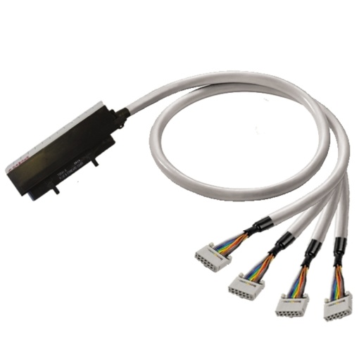PLC-wire, Digital signals, 10-pole, Cable LiYY, 5 m, 0.14 mm²