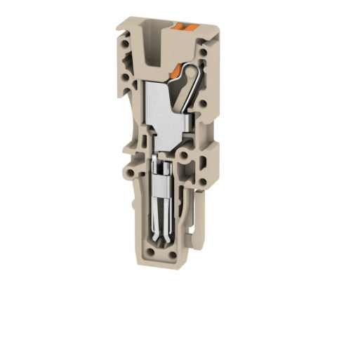 Plug terminal, PUSH IN, 2.5 mm², 24 A, 800 V, Number of connections 1, Number of poles 1, Width 5.1 mm