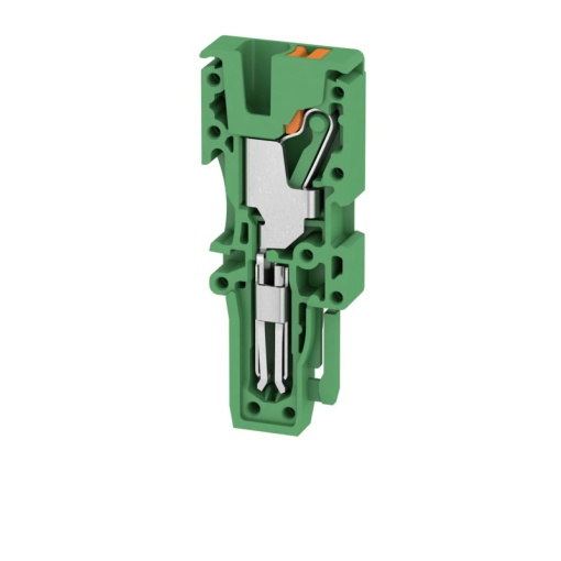 Plug terminal, PUSH IN, 2.5 mm², 24 A, 800 V, Number of connections 1, Number of poles 1, Width 5.1 mm