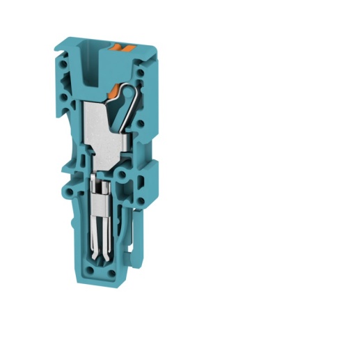 Plug terminal, PUSH IN, 2.5 mm², 24 A, 800 V, Number of connections 1, Number of poles 1, Width 5.1 mm